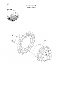 Hitachi EG30 sprocket